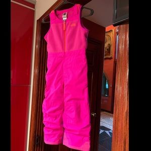 The north face pink snowpants toddler 5